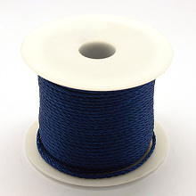 Honeyhandy Nylon Thread, Prussian Blue, 1.0mm, about 49.21 yards(45m)/roll