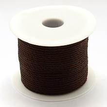 Honeyhandy Nylon Thread, Coconut Brown, 1.0mm, about 49.21 yards(45m)/roll