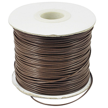 Honeyhandy Korean Waxed Polyester Cord, Bead Cord, Camel, 1.2mm, about 185yards/roll