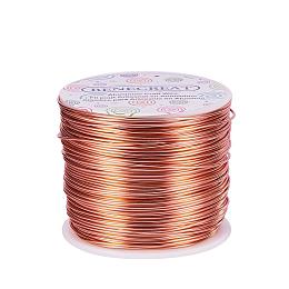 BENECREAT 17 Gauge Aluminum Wire Length 380FT Anodized Jewelry Craft Making Beading Floral Colored Aluminum Craft Wire - Copper