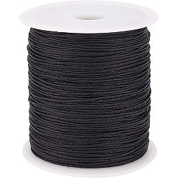 Waxed String 35 Colors 1mm 382 Yard | Waxed Polyester Cord Wax Cotton Cord  Waxed Thread for Bracelets Necklace Jewelry Making Friendship Bracelet (35