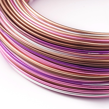 Arricraft Aluminum Wire, for Jewelry Makings, Colorful, 1.5mm; about 41.6m/roll