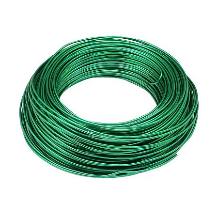 ARRICRAFT 200m 1mm Aluminum Wire Craft Metal Wire Jewelry Beading Wire for Earring Pendant Bracelet Jewelry DIY Craft Making, Green