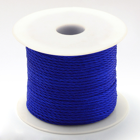 Honeyhandy Nylon Thread, Blue, 1.0mm, about 49.21 yards(45m)/roll