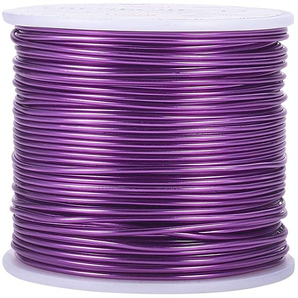 Benecreat 15 Gauge 220ft Aluminum Wire Anodized Jewelry Craft Making Beading Floral Colored