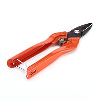 NBEADS 1 Pc Jewelry Pliers Iron Jewelry Pliers Metal Sheet Cutter OrangeRed About 168mm Long