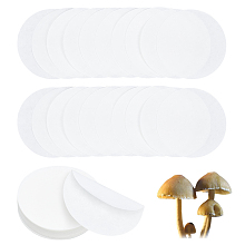 Gorgecraft 100Pcs Circular Quantitative Filter Paper, Medium Speed, Laboratory Filter Paper, Funnel Filter Paper, White, 9x0.01cm