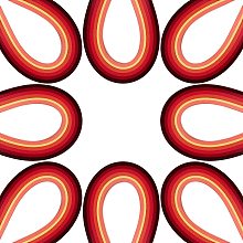 ARRICRAFT 1200PCS 6 Colors Quilling Paper Strips, Quilling Art Strips, 3mm Paper Craft Supplies for Paper Art DIY Craft Projects-Red