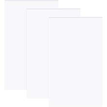 OLYCRAFT 3pcs 6 x 10 Inches Expanded PVC Sheet Opaque White 3mm Thick Rectangle PVC Foam Board Waterproof for Displays Signage and Craft Projects