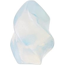 OLYCRAFT Opalite Crystal Tower Flame Opalite Stone 19x29mm Opalite Quartz Crystal Flame Tower Gemstone Display Decorations Flame Shaped Energy Stone for Gem Collection Display Home Decoration