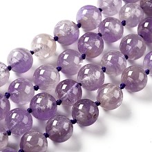 ARRICRAFT Natural Ametrine Beads Strands, Round, 10mm, Hole: 0.8mm, about 39pcs/strand, 18.31''(46.5cm)