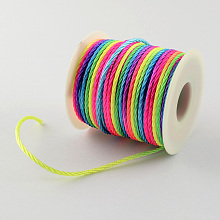 Honeyhandy Nylon Thread, Colorful, 2mm, 40yards/roll