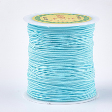 Honeyhandy Nylon Thread, Pale Turquoise, 1.5mm, about 120.29 yards(110m)/roll