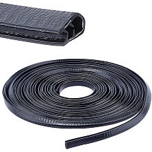 GORGECRAFT 32Ft/10M Car Door Edge Protector Rubber Seal Strip Trim U Shape Car Protection Door Edge Guard for Most Car, Black