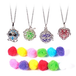 10X Spiral Bead Cages Pendants Findings For Bola ball Diffuser 25x20mm DIY
