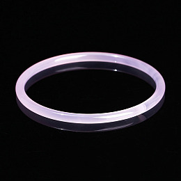 Dyed Natural Agate Simple Plain Bangle for Women, Inner Diameter: 2-1/8~2-1/4 inch(5.4~5.6cm)