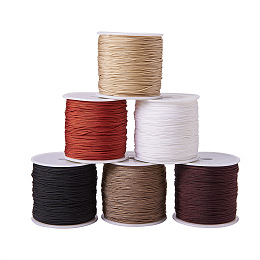 Wholesale 100m/roll 0.5mm Colorful Nylon Chinese Knotting Cords