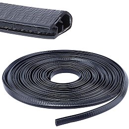 GORGECRAFT 32Ft/10M Car Door Edge Protector Rubber Seal Strip Trim U Shape Car Protection Door Edge Guard for Most Car, Black