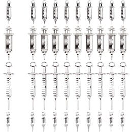 arricraft Medical Charms Pendant, Rainbow Color Nurse Cap Hat Charms Enamel Alloy Stethoscope Syringe Charms for DIY Necklace Bracelet Jewelry Making