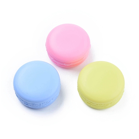 Honeyhandy Portable Candy Color Mini Cute Macarons Jewelry Ring/Necklace Carrying Case, Mixed Color, 4.5x2.35cm