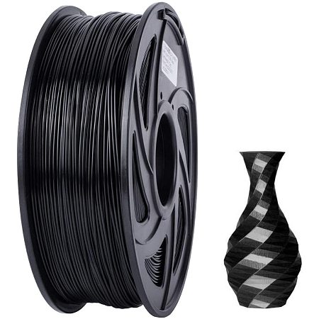 OLYCRAFT 1312 Feet ABS 3D Printer Filament 1.75mm ABS Filament Bundle Filament Spool for 3D Printer and 3D Pen - ABS Black