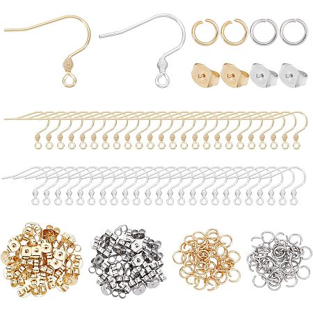 UNICRAFTALE About 240pcs Stainless Steel Earring Making Kit 3