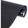 BENECREAT 12  x 5ft Glitter Heat Transfer Vinyl Roll Iron on Vinyl Roll for DIY Clothing T-shirt Bag Making and Decoration, Black