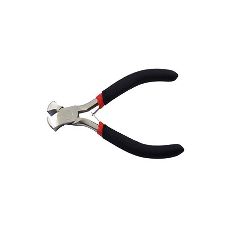 NBEADS 1 Pc 4-Inch Jewelry Pliers Platinum Mini End Cutting Pliers Jewelry Beading Tool 105mm Long