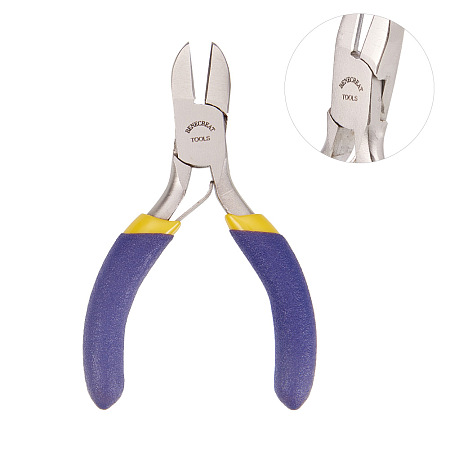 BENECREAT 3-Inch Mini Side Cutting Pliers - Professional Mini Precision Pliers for jewelry making and hobby use