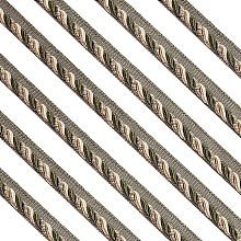 PandaHall Elite 27 Yard Twisted Lip Cord Trim, 6mm Twisted Cord Trim Lip Cording Muticolor Edge Piping Trim for Handmade Crafts Home Decor Upholstery Edge Embellishments