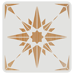 FINGERINSPIRE Star Tile Stencil 30x30cm Reusable Star of David Pattern Stencil Large Tile Stencil for Drawing Geometric Star Stencil for Painting on Tile, Wall, Furniture and Paper