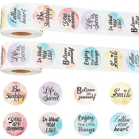 NBEADS 1000 Pcs Inspiring Planner Stickers, Inspirational Quote Stickers Encouraging Stickers Motivational Encouragement Stickers for Book Phone Car Bike Scrapbook
