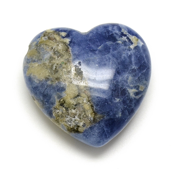 Honeyhandy Natural Sodalite Healing Stones, Heart Love Stones, Pocket ...