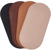 PandaHall Elite 4 Colors Felt Bag Shaper Pads 30x12.5cm/11.8x4.9 inch Purse Bottom Insert Oval Bag Liner Board Purse Bottom Shaper Handbag Organizer Insert for Leather Bag Backpack Cosmetic Travel Bag