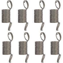 SUNNYCLUE 1 Box 150Pcs Beads Bugs Mini Spring Clamps Beads Bug Jewelry End Clasps Metal Jewelry Clasp for Jewelry Making Accessories DIY Crafts