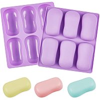 PandaHall Elite 12 Cavities Soap Silicone Molds Calabash Soap Mold 3D Handmade Craft Mould for Soap Making Candle Making, UV Resin, Epoxy Resin Jewelry Making and More