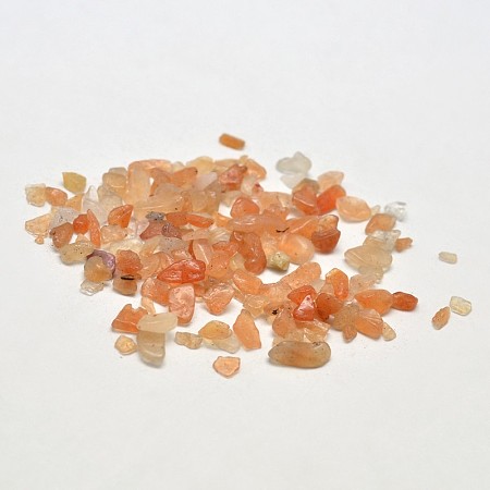 ARRICRAFT Natural Red Aventurine Chip Beads, No Hole/Undrilled, 2~8x2~4mm, about 170pcs/10g