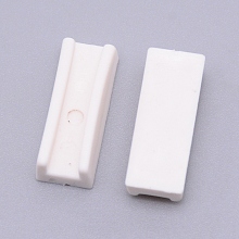 Plastics Findings, for Jewelry Pliers Replace Accessories, White, 25x9.5x7.5mm, 2pcs/set