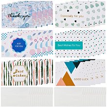 CRASPIRE Greeting Cards and Envelopes Set(24 Pcs Blank Notecards + 24 Pcs Envelopes) Thank You Good Luck Best Wishes Blank Inside for All Occasion Baby Shower Wedding Thanksgiving Day