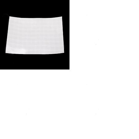 Arricraft OPP Plastic Transparent Holographic Lamination Sheets, Rectangle, Square Pattern, 298x210x0.2mm, 10sheets/set