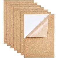 BENECREAT 4 Sheets 15.7x11 Inch Self-Adhesive Cork Sheets Cork Tiles 1mm Thick Cork Mats for Coasters and DIY Crafts