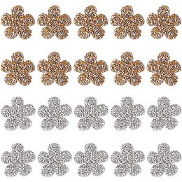 Rhinestone Bee Beaded Patch for Clothing Sewing on Beading Applique Decoratio KK