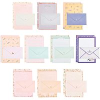 BENECREAT 60 Cute Animal Pattern Writing Stationery Paper Letter Set (8.25x5.7") with 30 Envelope