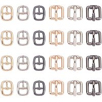 ARRICRAFT Metal Buckles Rings for Belts, Multi-Purpose Metal Roller Pin Buckle Belts Rectangle Adjuster Bags Slides Buckle