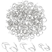 DICOSMETIC 300Pcs 3 Style Stainless Steel Pendant Flat Round Cabochon and Open Back Settings Charms for Jewelry Making Supplies kit Craft Accessories Bracelet Necklace Pendant Earring Keychain