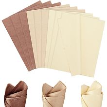 OLYCRAFT 150 Sheets Assorted Brown Tissue Paper 15.4x16.7 Inch Rectangle Tissue Paper 3 Colors Wrapping Paper Bulk Gift Wrap Tissue Paper Art Paper Crafts for Weddings DIY Project Gift Wrapping Crafts