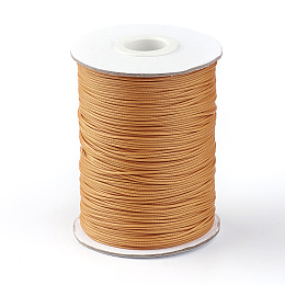 Honeyhandy Korean Waxed Polyester Cord, Peru, 1mm, about 85yards/roll