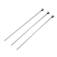 NBEADS 500pcs Stainless Steel Ball Head Pins DIY Jewelry Making 1.2 Inch 30mm