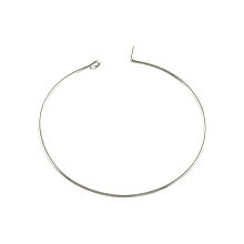 NBEADS 200pcs 34mm Stainless Steel Round Earring Hoop Large Charm Ring Earrings Hoop for Jewelry Making