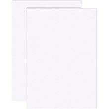 BENECREAT Silicone Single Side Board, with Adhesive Back, Rectangle, White, 30x21x0.15cm